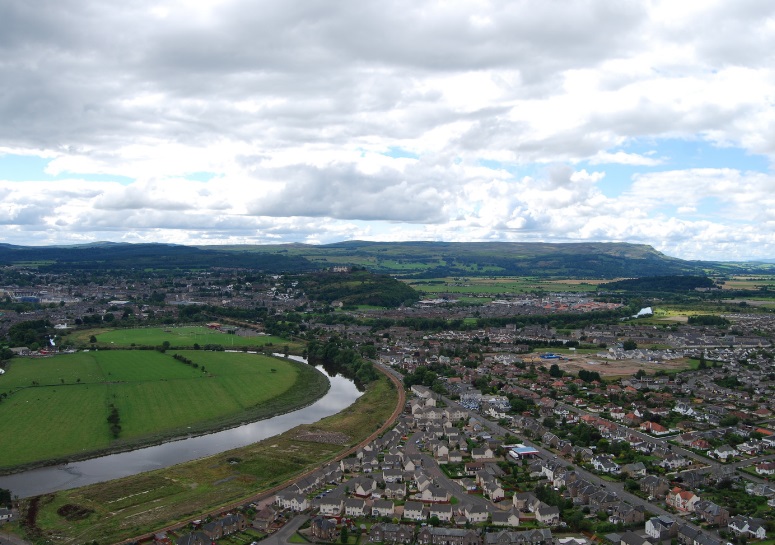 View of Stirling, Scotland 